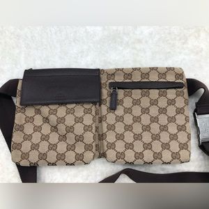 Gucci Brown Monogram Mini Bag